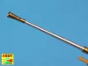 Aber Models German 3,7 cm Flak 36 Barrel - német 3,7 cm-es Flak 36 lövegcső