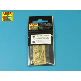   Aber Models orosz 12,7 mm-es DShK nehézgéppuska-cső – háború utáni változat, T-54/55 és BTR-60 APC járművekhez