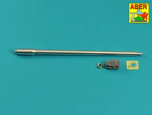 Aber Models 105mm D1504 L/44 barrel with muzzle brake for Sherman M51 - 105 mm-es D1504 L/44 csőszájfékkel szerelt lövegcső