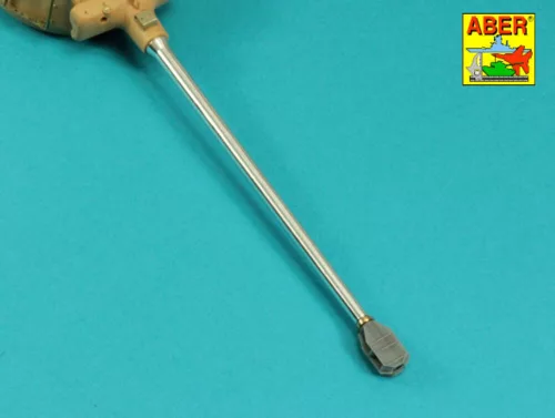 Aber Models 105mm D1504 L/44 barrel with muzzle brake for Sherman M51 - 105 mm-es D1504 L/44 csőszájfékkel szerelt lövegcső