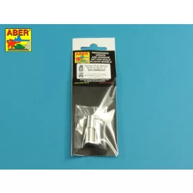   Aber Models German 15cm StuH 43 Barrel for Stu.Pz. IV BRUMMBAR middle/late - Stu.Pz. IV Brummbär középső/késői változat – német 15 cm-es StuH 43 lövegcső