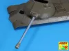 Aber Models Russian 122mm D-25T tank barrel for IS-3 - orosz 122 mm-es D-25T harckocsi-lövegcső – IS-3-hoz