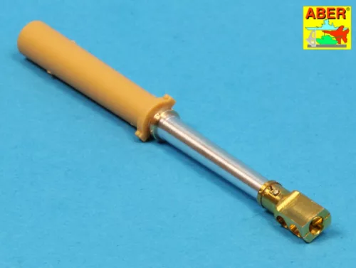 Aber Models Late barrel MK2 with muzzle brake to British 25 pdr - késői lövegcső MK2 – késői csőszájfék
