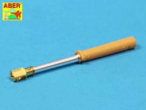 Aber Models Late barrel MK2 with muzzle brake to British 25 pdr - késői lövegcső MK2 – késői csőszájfék
