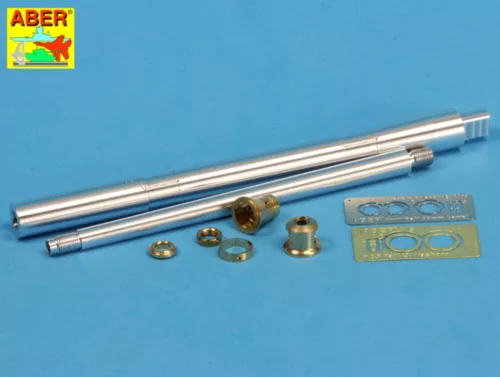 Aber Models Barrel for German Nashorn with 8,8cm Pak 43/1 - német Nashorn 8,8 cm-es Pak 43/1 – lövegcső