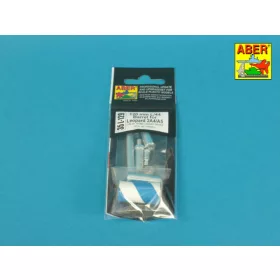   Aber Models 120 mm L/44 Barrel for German Tank Leopard 2A4/A5 (Universal) - 120 mm-es L/44 lövegcső – Leopard 2A4/A5-höz, univerzális