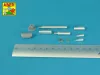 Aber Models 120 mm L/44 Barrel for German Tank Leopard 2A4/A5 (Universal) - 120 mm-es L/44 lövegcső – Leopard 2A4/A5-höz, univerzális