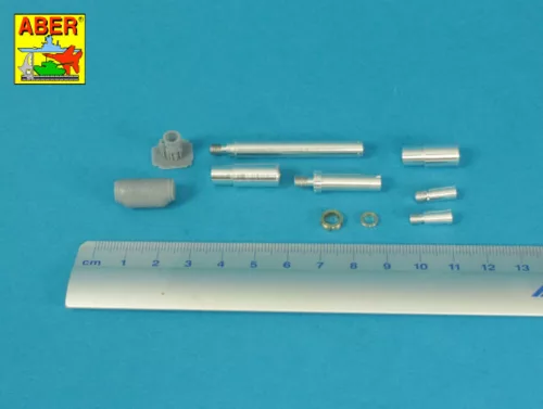 Aber Models 120 mm L/44 Barrel for German Tank Leopard 2A4/A5 (Universal) - 120 mm-es L/44 lövegcső – Leopard 2A4/A5-höz, univerzális