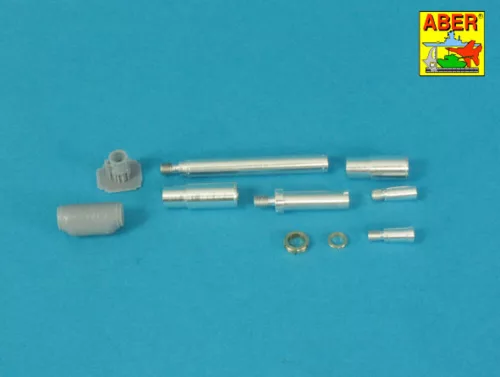 Aber Models 120 mm L/44 Barrel for German Tank Leopard 2A4/A5 (Universal) - 120 mm-es L/44 lövegcső – Leopard 2A4/A5-höz, univerzális