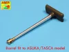 Aber Models U.S 76 mm M1A2 barrel for Sherman - U.S 76 mm-es M1A2 lövegcső