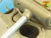 Aber Models 76 mm barrel with protector for Sherman M4 - 76 mm-es protector lövegcső