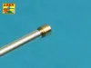 Aber Models 76 mm barrel with protector for Sherman M4 - 76 mm-es protector lövegcső