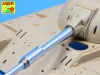 Aber Models Israeli 105 mm M-68 tank barrel for TIRAN 5-Variant B - izraeli 105 mm-es M68 harckocsi-lövegcső – Tiran 5 B változathoz