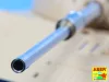 Aber Models Israeli 105 mm M-68 tank barrel for TIRAN 5-Variant B - izraeli 105 mm-es M68 harckocsi-lövegcső – Tiran 5 B változathoz