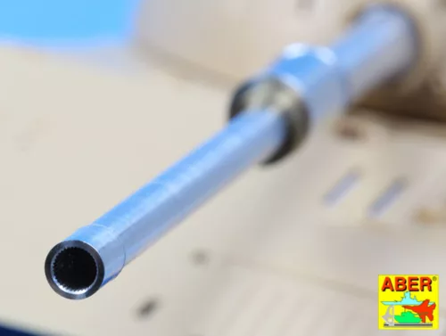 Aber Models Israeli 105 mm M-68 tank barrel for TIRAN 5-Variant B - izraeli 105 mm-es M68 harckocsi-lövegcső – Tiran 5 B változathoz