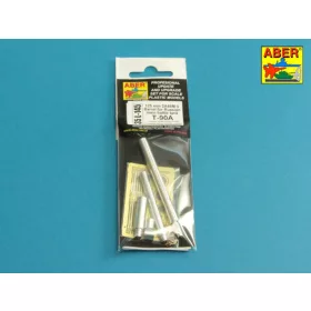   Aber Models 125mm 2A46M-5 Barrel for Russian Tank T-90 & T-90A - 125 mm-es 2A46M-5 harckocsi-lövegcső – orosz T-90 és T-90A harckocsikhoz