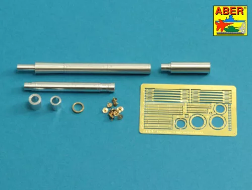 Aber Models 125mm 2A46M-5 Barrel for Russian Tank T-90 & T-90A - 125 mm-es 2A46M-5 harckocsi-lövegcső – orosz T-90 és T-90A harckocsikhoz