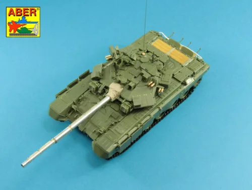 Aber Models 125mm 2A46M-5 Barrel for Russian Tank T-90 & T-90A - 125 mm-es 2A46M-5 harckocsi-lövegcső – orosz T-90 és T-90A harckocsikhoz