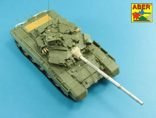 Aber Models 125mm 2A46M-5 Barrel for Russian Tank T-90 & T-90A - 125 mm-es 2A46M-5 harckocsi-lövegcső – orosz T-90 és T-90A harckocsikhoz