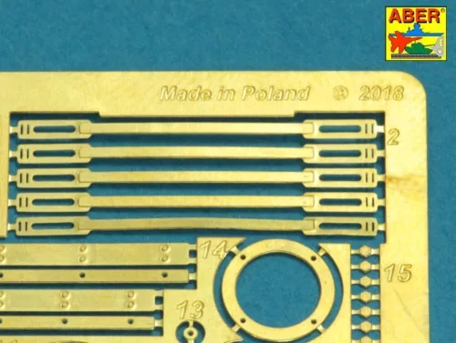 Aber Models 125mm 2A46M-5 Barrel for Russian Tank T-90 & T-90A - 125 mm-es 2A46M-5 harckocsi-lövegcső – orosz T-90 és T-90A harckocsikhoz