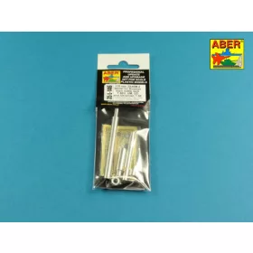   Aber Models 125mm 2A46M-4 Barrel for Russian Tank T-80U; T-80UM; T-80UD & Ukrainian T-84 - 125 mm-es 2A46M-4 harckocsi-lövegcső – T-80U, T-80UM, T-80UD és ukrán T-84 harckocsikhoz
