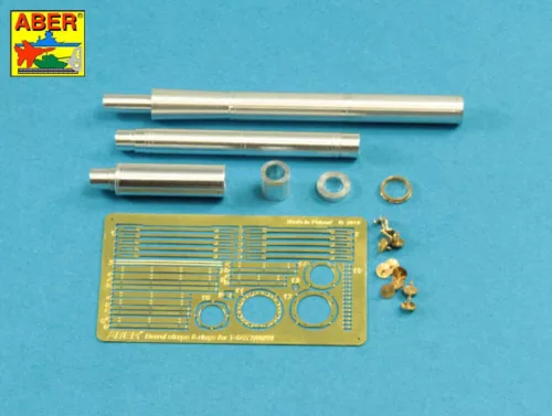 Aber Models 125mm 2A46M-4 Barrel for Russian Tank T-80U; T-80UM; T-80UD & Ukrainian T-84 - 125 mm-es 2A46M-4 harckocsi-lövegcső – T-80U, T-80UM, T-80UD és ukrán T-84 harckocsikhoz