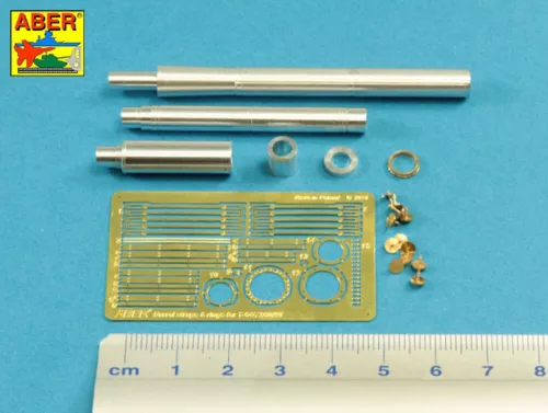 Aber Models 125mm 2A46M-4 Barrel for Russian Tank T-80U; T-80UM; T-80UD & Ukrainian T-84 - 125 mm-es 2A46M-4 harckocsi-lövegcső – T-80U, T-80UM, T-80UD és ukrán T-84 harckocsikhoz
