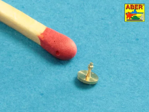 Aber Models 125mm 2A46M-4 Barrel for Russian Tank T-80U; T-80UM; T-80UD & Ukrainian T-84 - 125 mm-es 2A46M-4 harckocsi-lövegcső – T-80U, T-80UM, T-80UD és ukrán T-84 harckocsikhoz