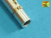 Aber Models 125mm 2A46M-2 Barrel for Russian Tank T-72B1;T-90; T-80B; T-80BV; T-80BVD - 125 mm-es 2A46M-2 harckocsi-lövegcső – T-72B1, T-90, T-80B, T-80BV és T-80BVD harckocsikhoz