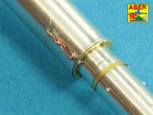 Aber Models 125mm 2A46M-2 Barrel for Russian Tank T-72B1;T-90; T-80B; T-80BV; T-80BVD - 125 mm-es 2A46M-2 harckocsi-lövegcső – T-72B1, T-90, T-80B, T-80BV és T-80BVD harckocsikhoz