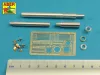 Aber Models 125mm 2A46M Barrel for Russian Tank T-72M1 & T-64A/B - 125 mm-es 2A46M harckocsi-lövegcső – T-72M1 és T-64A/B harckocsikhoz