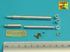 Aber Models 125mm 2A46M-5/6 Barrel for Russian Tank T-72B3; T-90S/MS - 125 mm-es 2A46M-5/6 harckocsi-lövegcső – T-72B3 és T-90S/MS harckocsikhoz