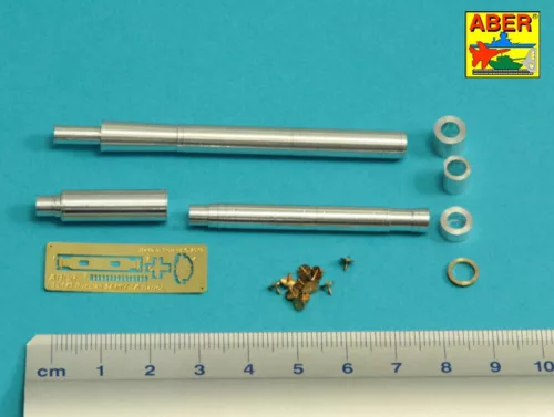 Aber Models 125mm 2A46M-5/6 Barrel for Russian Tank T-72B3; T-90S/MS - 125 mm-es 2A46M-5/6 harckocsi-lövegcső – T-72B3 és T-90S/MS harckocsikhoz