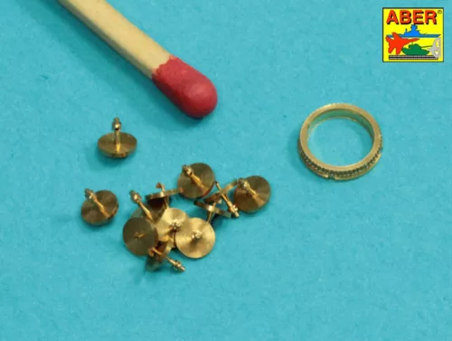 Aber Models 125mm 2A46M-5/6 Barrel for Russian Tank T-72B3; T-90S/MS - 125 mm-es 2A46M-5/6 harckocsi-lövegcső – T-72B3 és T-90S/MS harckocsikhoz