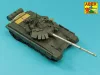Aber Models 125mm 2A46M-5/6 Barrel for Russian Tank T-72B3; T-90S/MS - 125 mm-es 2A46M-5/6 harckocsi-lövegcső – T-72B3 és T-90S/MS harckocsikhoz