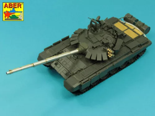 Aber Models 125mm 2A46M-5/6 Barrel for Russian Tank T-72B3; T-90S/MS - 125 mm-es 2A46M-5/6 harckocsi-lövegcső – T-72B3 és T-90S/MS harckocsikhoz