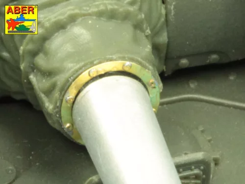 Aber Models 125mm 2A46M-5/6 Barrel for Russian Tank T-72B3; T-90S/MS - 125 mm-es 2A46M-5/6 harckocsi-lövegcső – T-72B3 és T-90S/MS harckocsikhoz