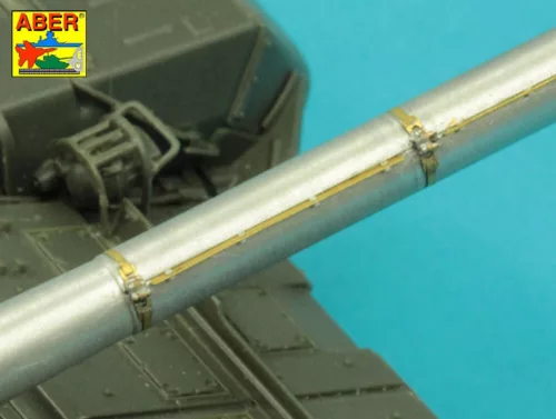 Aber Models 125mm 2A46M-5/6 Barrel for Russian Tank T-72B3; T-90S/MS - 125 mm-es 2A46M-5/6 harckocsi-lövegcső – T-72B3 és T-90S/MS harckocsikhoz