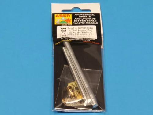 Aber Models Barrel for German A/T Self Propeled Gun Nashorn with 8,8cm Pak 43/1 L/71 - lövegcső
