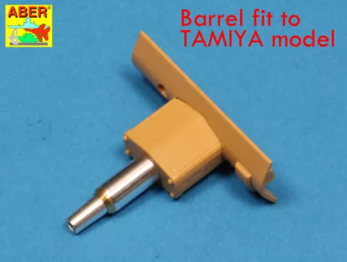 Aber Models 75mm KwK 37 L/24 barrel for Pz Kpfw III - 75 mm-es KwK 37 L/24 lövegcső