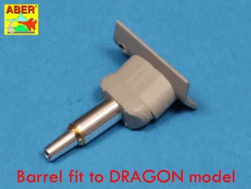 Aber Models 75mm KwK 37 L/24 barrel for Pz Kpfw III - 75 mm-es KwK 37 L/24 lövegcső