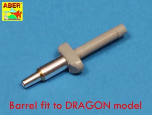 Aber Models 75mm KwK 37 L/24 barrel for Pz Kpfw III - 75 mm-es KwK 37 L/24 lövegcső