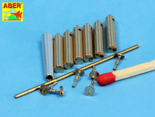 Aber Models Barrels for German WWI A7V Tank - fegyvercső-készlet