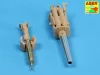 Aber Models Barrels for German WWI A7V Tank - fegyvercső-készlet