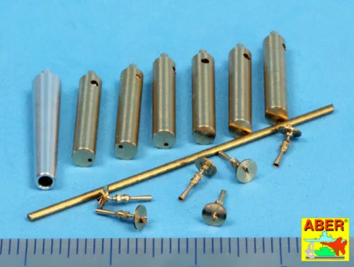 Aber Models Barrels for German WWI A7V Tank - fegyvercső-készlet