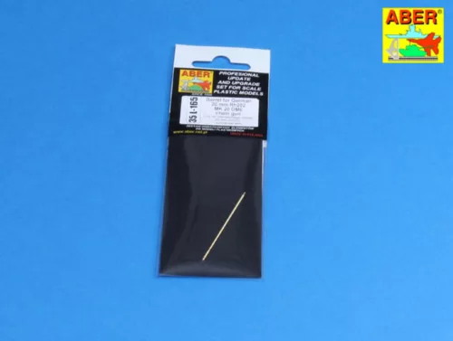 Aber Models Barrel for German 20mm Rh202 chain gun - német 20 mm-es Rh202 gépágyúcső
