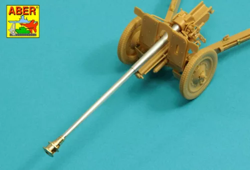 Aber Models Barrel for German 76,2mm Pak 36(r) Anti-tank Gun - német 76,2 mm-es Pak 36(r) páncéltörő ágyú – lövegcső