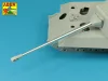 Aber Models Panther Ausf. A/D/G vagy Panther II – német 7,5cmKwK42L/70 csőszájfék nélküli lövegcső