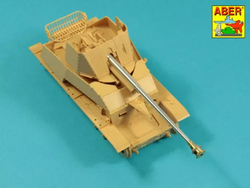 Aber Models Barrel 76,2mm Pak 36(r) for German Tank Destroyer Marder III (Sd.Kfz. 139) - német páncélvadász Marder III (Sd.Kfz. 139) – 76,2 mm-es Pak 36(r) lövegcső