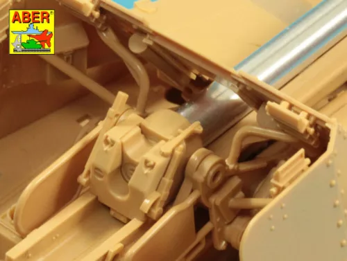 Aber Models Barrel 76,2mm Pak 36(r) for German Tank Destroyer Marder III (Sd.Kfz. 139) - német páncélvadász Marder III (Sd.Kfz. 139) – 76,2 mm-es Pak 36(r) lövegcső